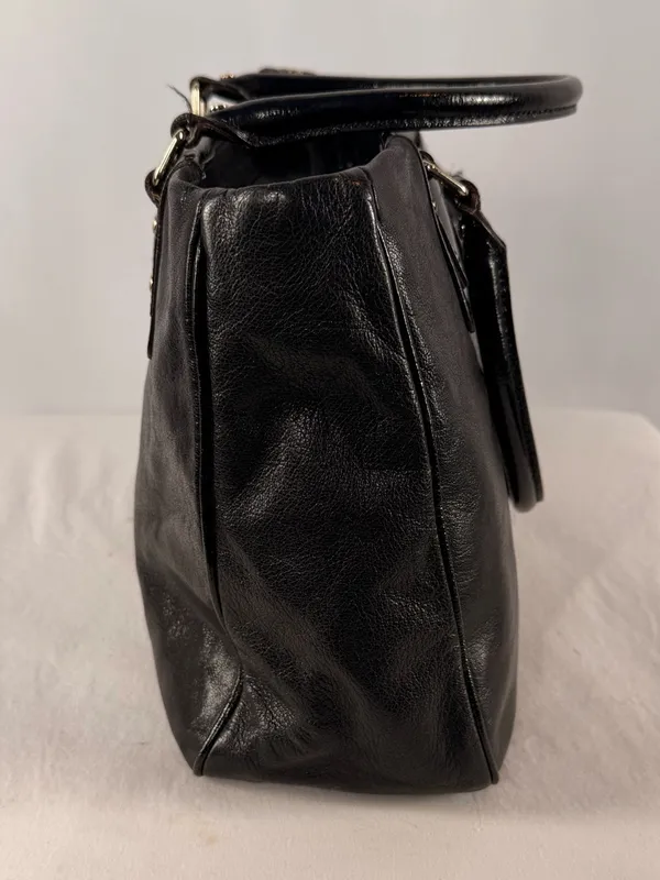 Kate Spade Patent Leather Top-Handle Bag‎ in Black - Image 5