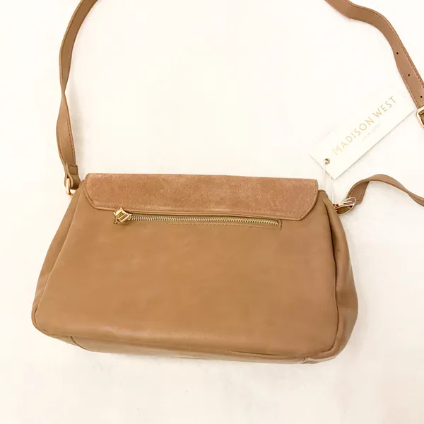 Madison West Suede Leather Crossbody - Image 2