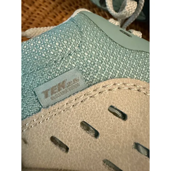LL Bean Trail Model Waterproof Hiking Shoes Light Blue Grey Womens Low Top‎ - Image 7