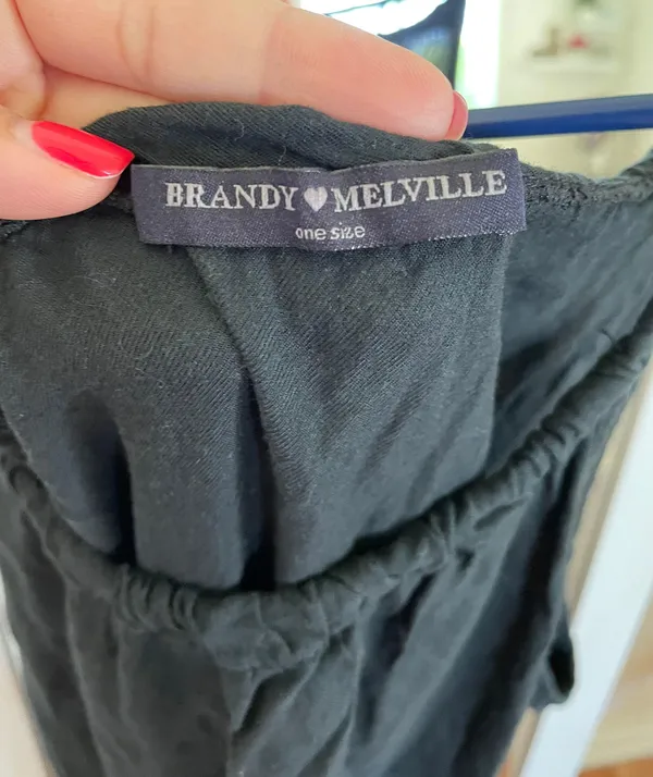 Brandy Melville Black Romper - Image 4