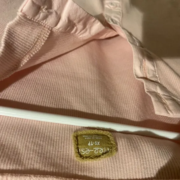 Free people Pink ribbed long sleeve Button-Up Cardigan - Image 3