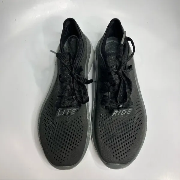 Crocs literide 360 black sneakers‎ size 8 - Image 3