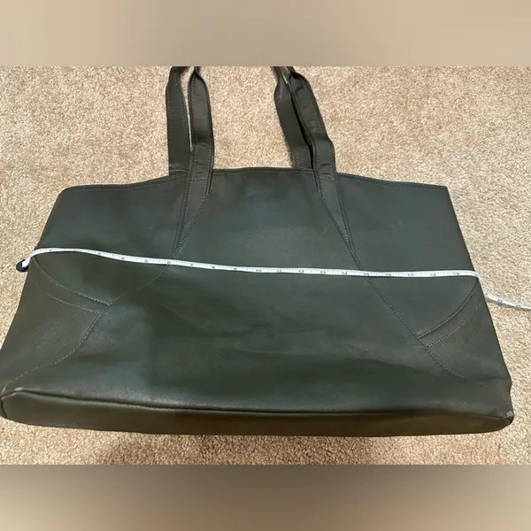 Lululemon All Day Tote and Small Pouch Dark Olive - Image 10