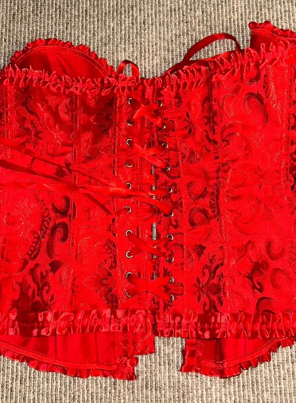 Red Corset Top - Image 3