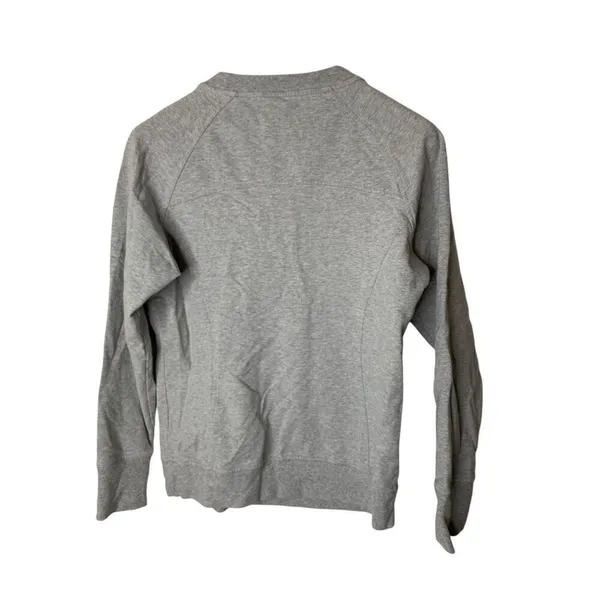 Lululemon Scuba Crew Heathered Core Light Grey sweatshirt women's size 8 W3CB2S - Image 2