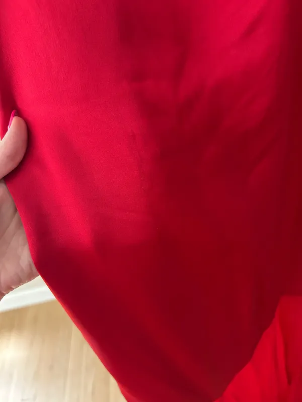 Shona Joy Moraya Dropped Waist Maxi Dress in Chilli - Image 6