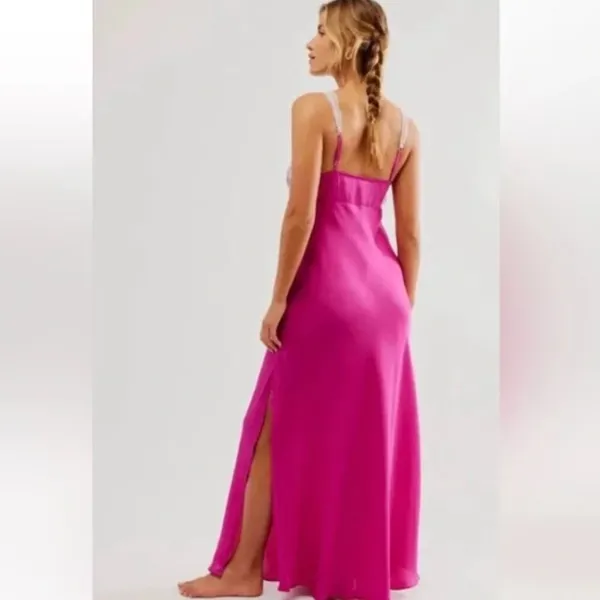 NWOT Free People Intimately Countryside Maxi Slip Dress - Image 5