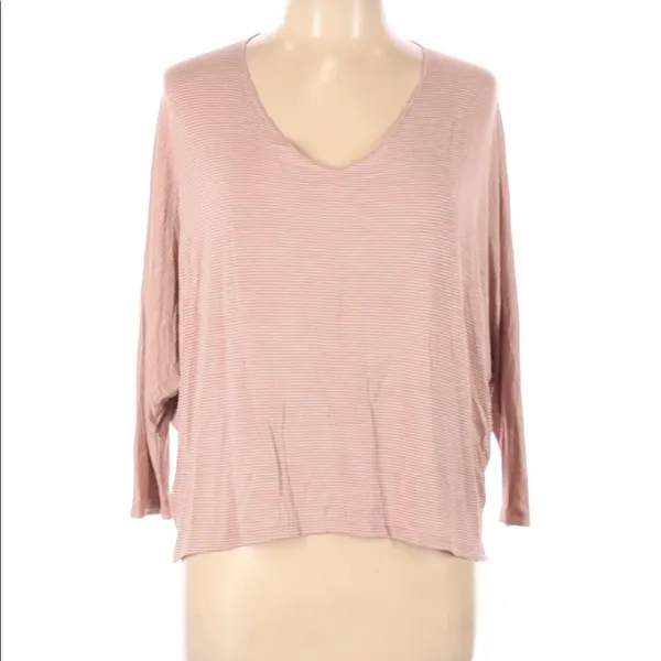 Sadie & Sage Large dusty rose dolman sleeve top - Image 2