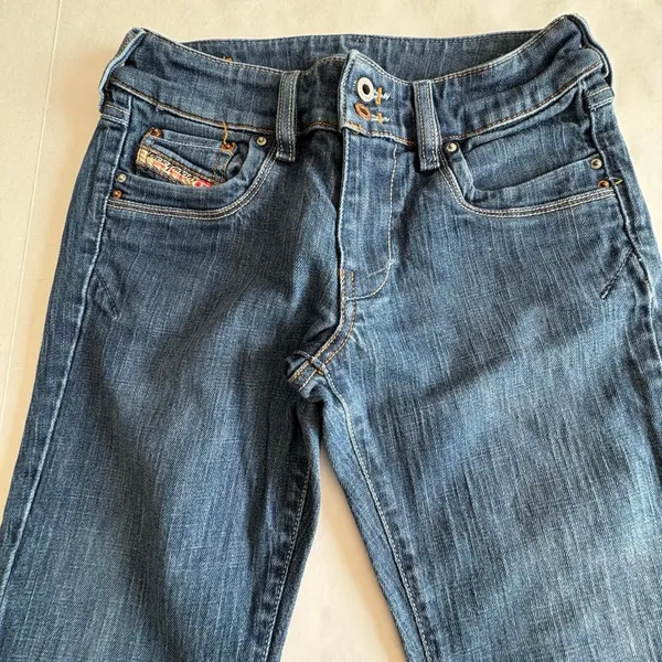 Diesel Jeans Blue Size 25 low rise flare jeans - Image 6