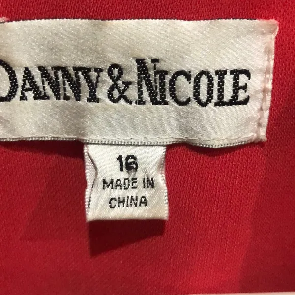 Danny & Nicole Top/Suit Jacket size 16 - Image 3