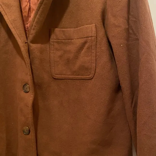 Elegant Brown Blazer Size M - Image 3