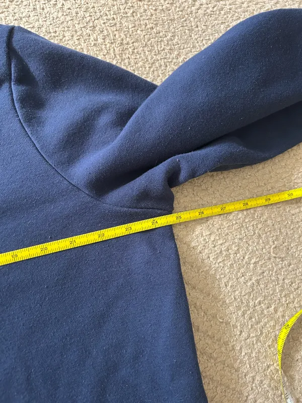 Halloween 1/4 zip Blue Size XL - Image 7