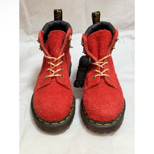 Dr. Martens 939 Ben Suede Padded Collar Lace Up Boots - Image 2
