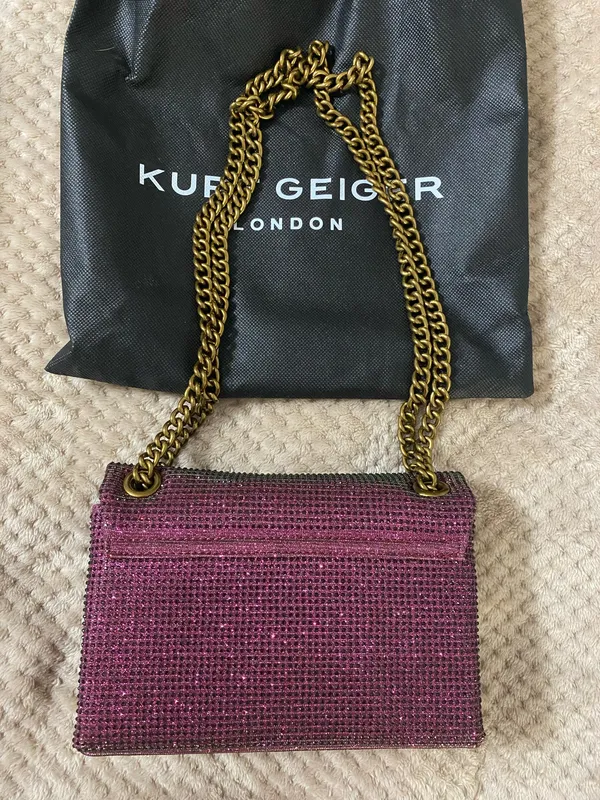 Kurt Geiger London Rhinestone Mini Brixton Shoulder Bag - Image 10