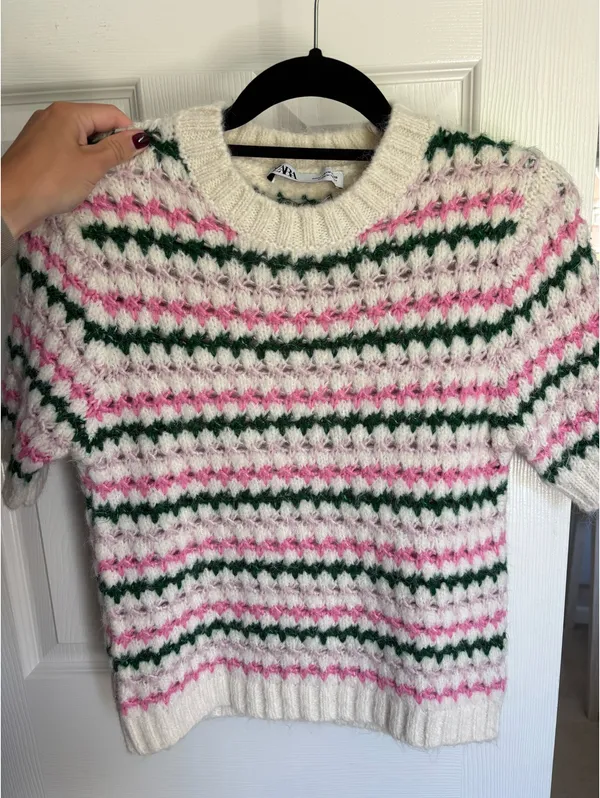 ZARA Short Sleeve Sweater - Image 2