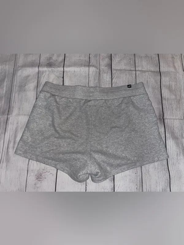 Puma Women's Gray Athletic Sweat Shorts - Image 5