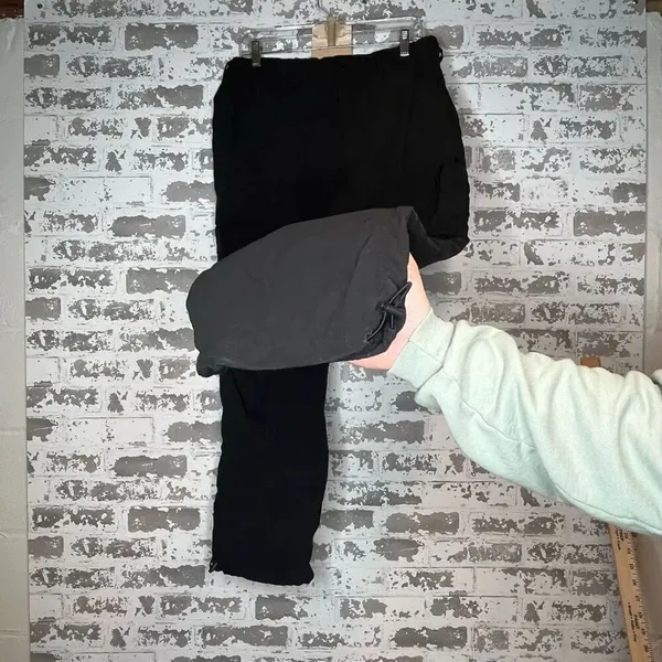 American Eagle | women black parachute pants - Image 6