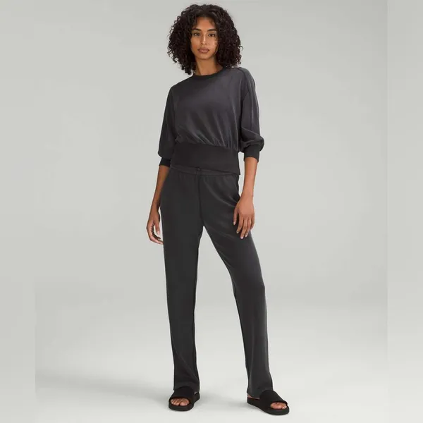 Lululemon Softstream Ribbed-Hem Pullover Women’s size 6 - Image 3