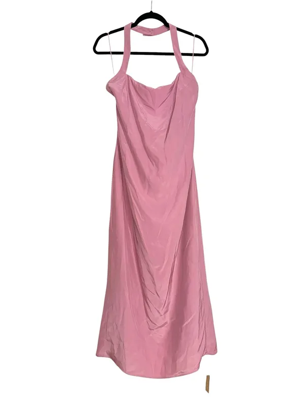 NWT Reformation Alli Halter Silk Midi Maxi Dress 8 in Sugar Plum - Image 4