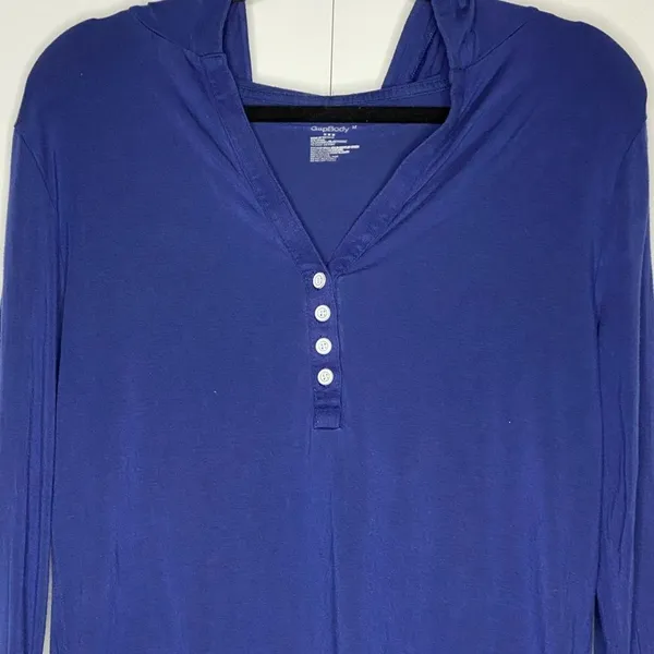 "GAP Body" Hoodie‎ Shirt Blue - Image 3