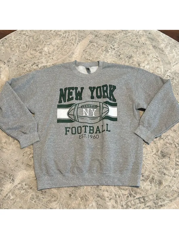 Gildan‎ New York Jets Crewneck Sweatshirt - Image 3
