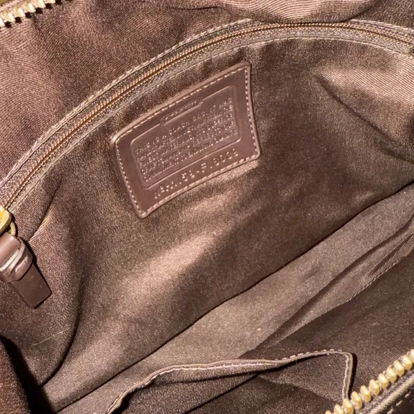 Coach Black Signature Shoulder Bag - Image 2