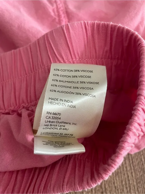 Free People Get Free Poplin Pull On Short in Gumdrop Size XS - Image 7