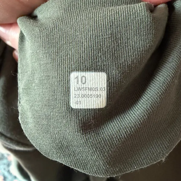 Lululemon Scuba Mid Rise Wide Leg Pant Full Length Green Women's‎ Size 10 - Image 9