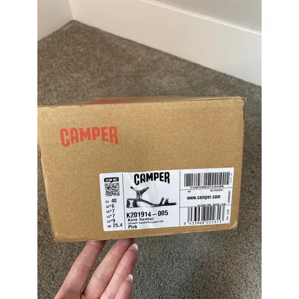 New Camper Kora hot Pintk Sandal Size US 7 SOLD OUT - Image 4