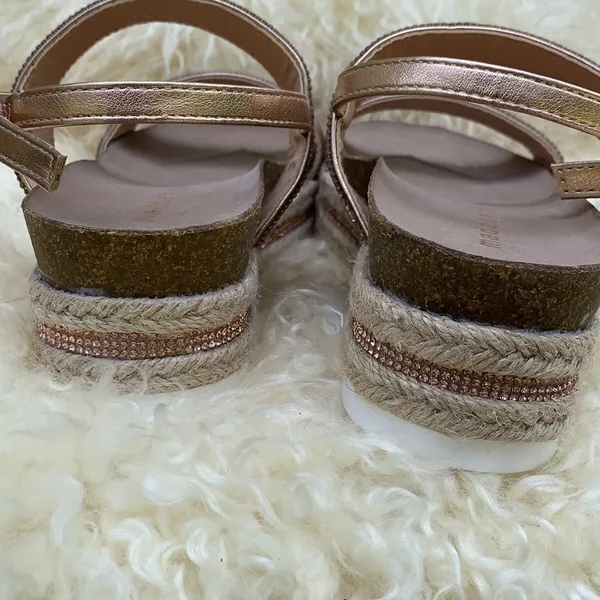 Madden girl rhinestone platform espadrille sandals - Image 3