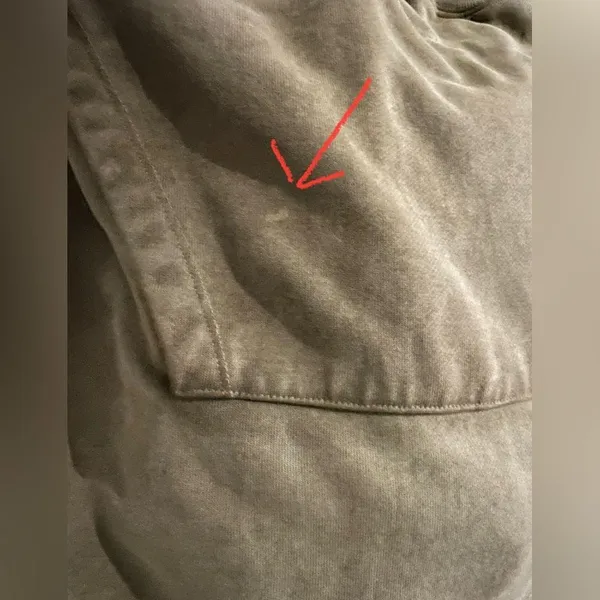 SKIMS Boyfriend Fleece SET in Desert - Size Small - Image 6