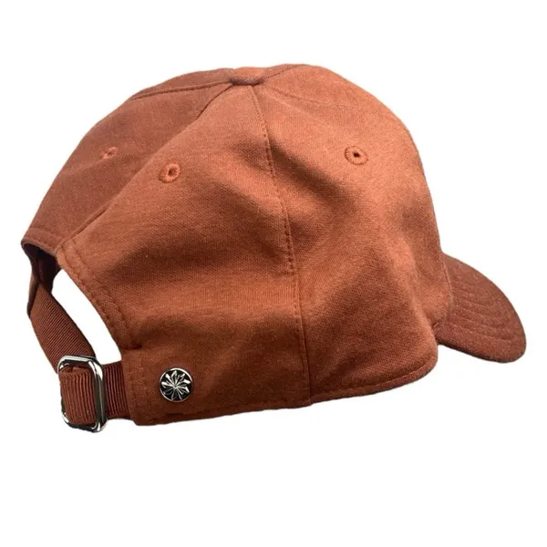 Athleta Women's Orange Embroided Logo Adjustable Strap Baseball Cap Hat One Size - Image 2