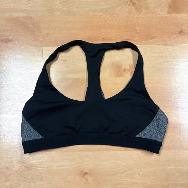 Lululemon Black & Gray Box it Out Bra - Image 3