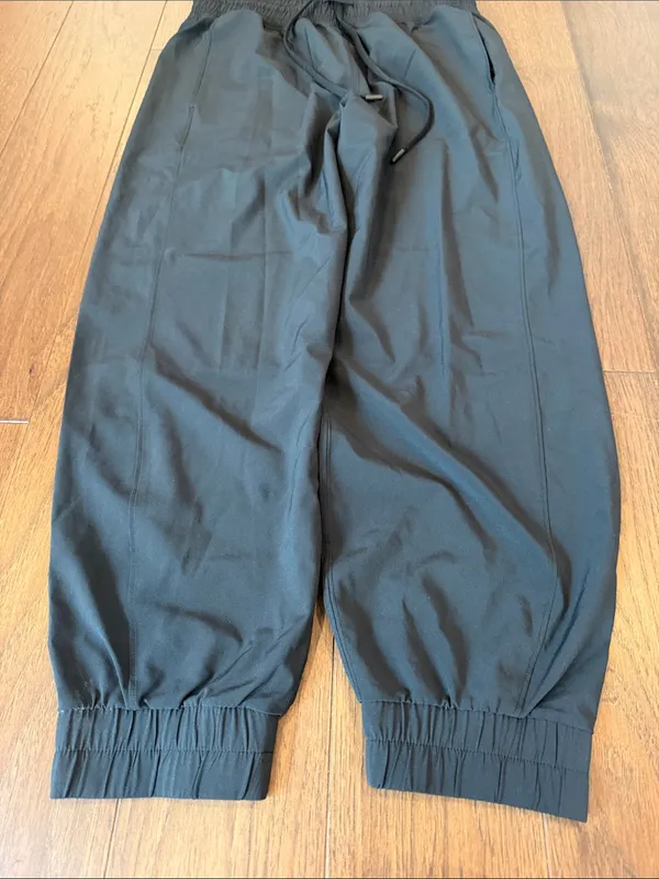 YPB MotionTEK Black Drawstring Jogger Pants - Image 3