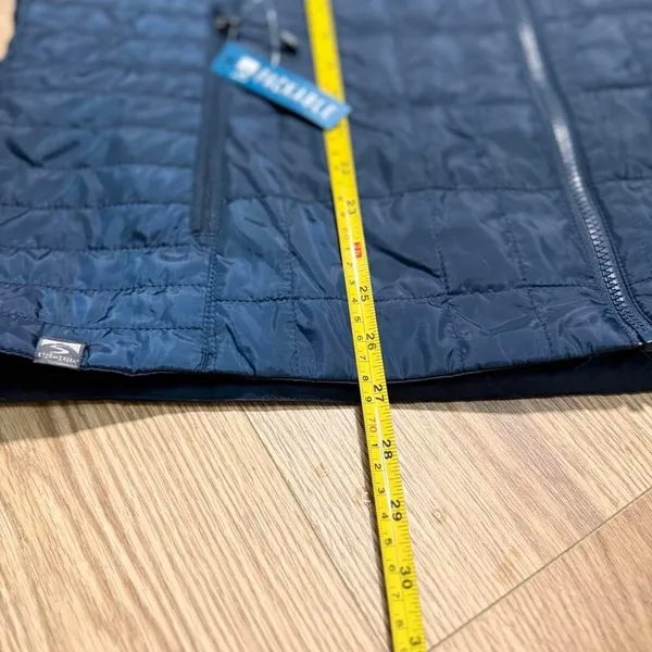 Storm Creek Packable Quilted‎ Vest Womens 2XL Navy Blue Full Zip Puffer Layering - Image 6