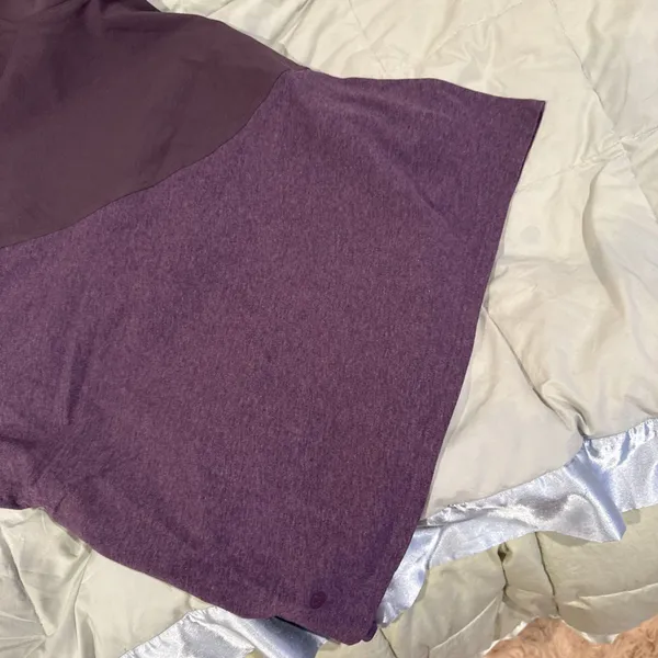 Lululemon Short Sleeve Shirt Purple Size 4 Size S/M - Image 12