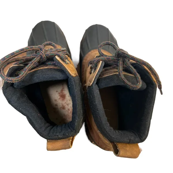 L.L. Bean Frelonic Duck Bean Boots Leather Waterproof Women's 7 - Image 9