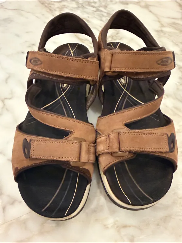 MBT Brown Leather Multi - Image 6