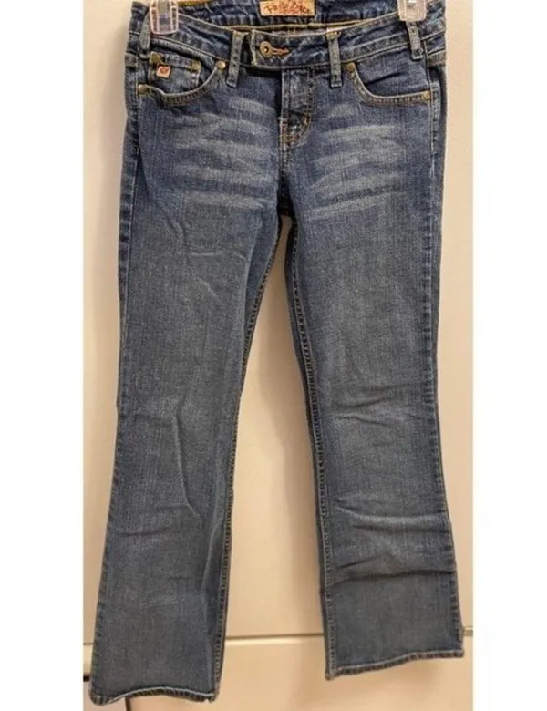Paris Blues Juniors Y2K Flare Jeans - Image 3