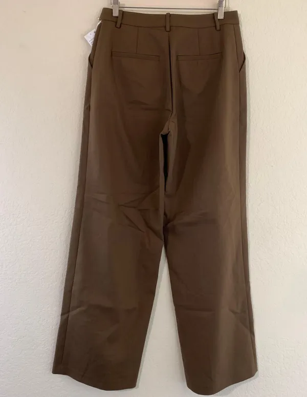 Good American // NWT Sepia Woven Trousers - Image 9