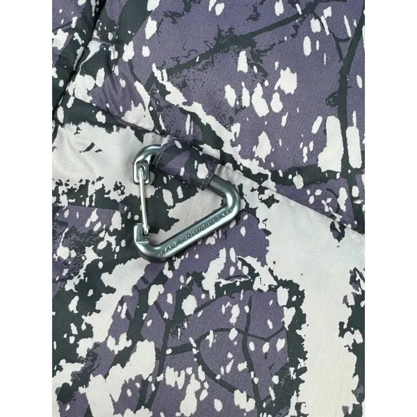 Nike ACG Therma-FIT ADV Lunar Lake Puffer Vest Purple Print Womens L Gorpcore - Image 2