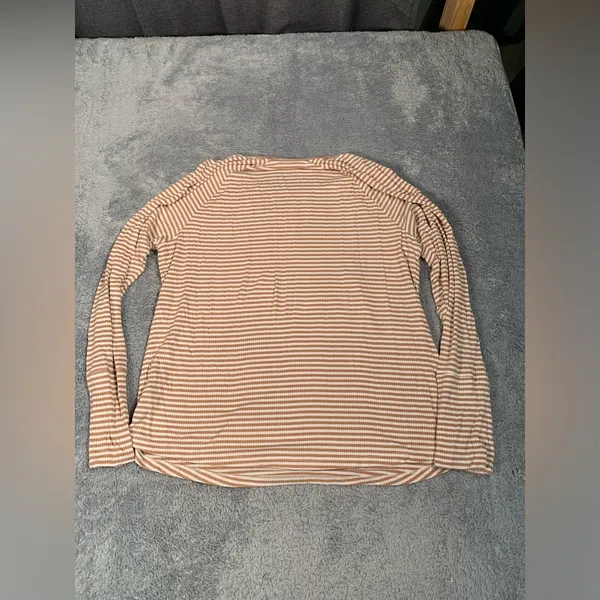 Aerie offline Striped Long Sleeve Top medium - Image 10
