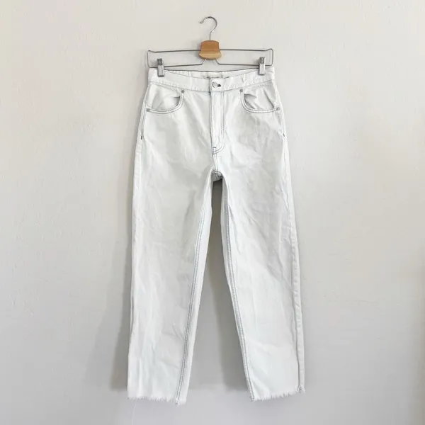 Madewell Tapered Wide Leg Jeans H5843 Size 27 - Image 2