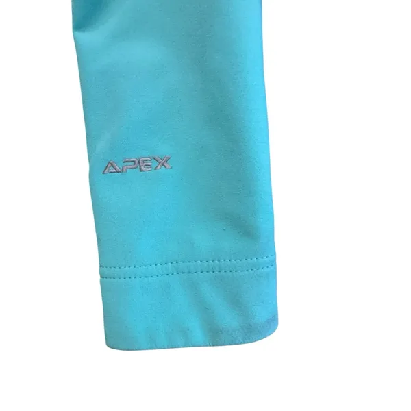 The North Face Apex Bionic Softshell Jacket Womens Small Blue Wind Resistant - Image 11