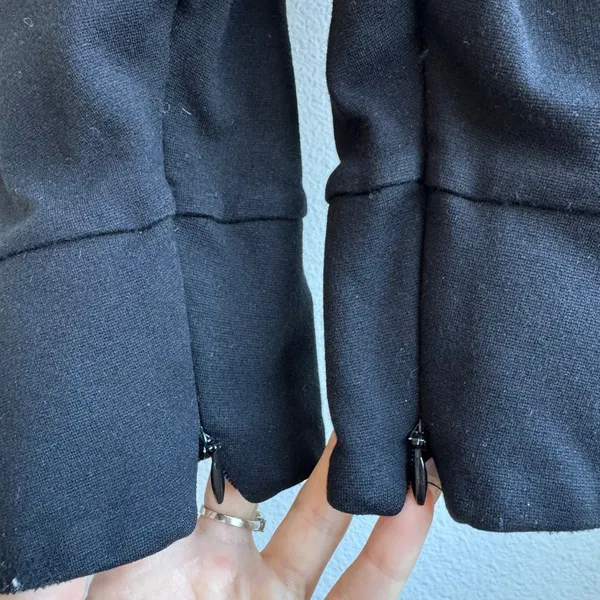 Aritzia The Group Babaton Pants Womens Large Black Jogger Pull On Ankle Ponte - Image 2