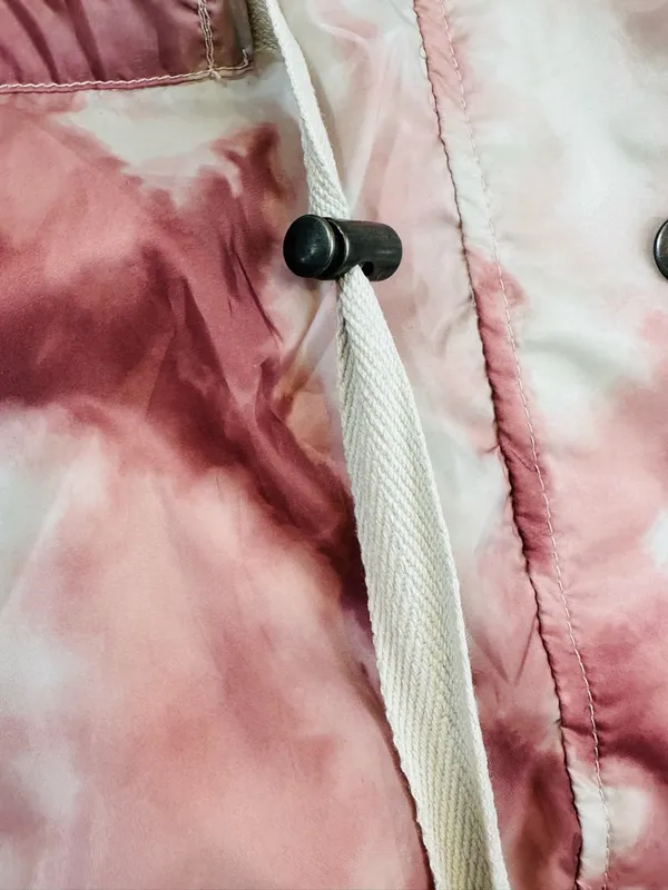Maurice's Tie-Dye Pink Anorak Jacket with Drawstring Waist - Women - Image 9