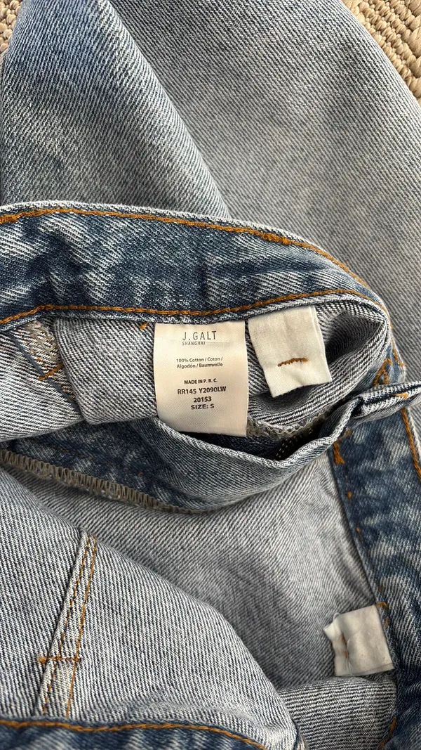 J. Galt Brandy Melville Straight-Leg Jeans - Image 5
