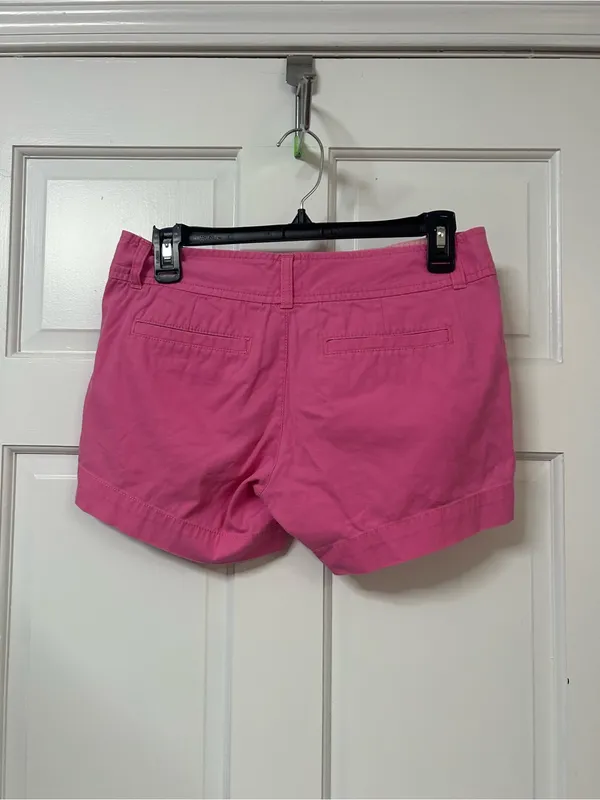 Lilly Pulitzer Bright Hot Pink Cotton Bermuda Shorts - Image 4