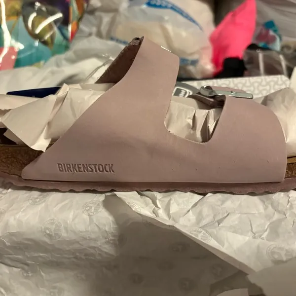 Birkenstock Yomo Lavender Pastel Arizona Sandals Super RARE color - Image 2