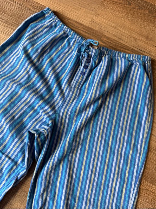 Secret Treasures Blue Striped Pj Pants - Image 3